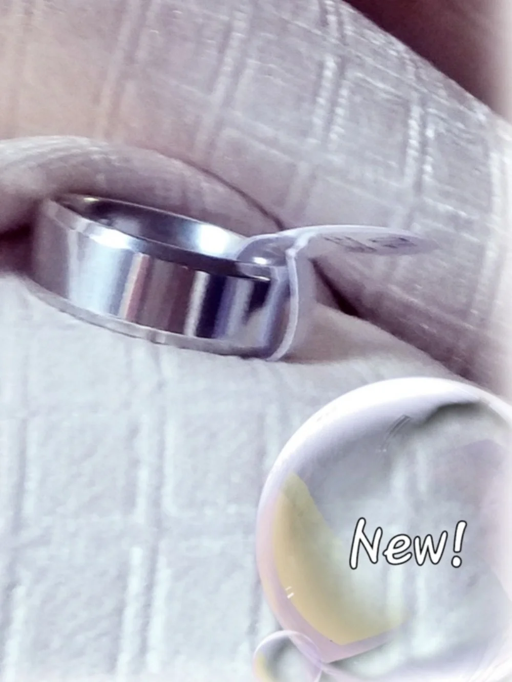 Women’s Silver Band Ring Wedding Anniversary Engagement NWT